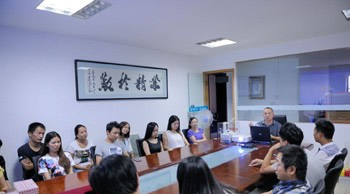 西安秦派商贸公司员工积分制管理快乐会议(图3)